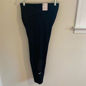 Nike Leggings with Logo, 3X Dry-FIT Technology Mid Rise Tight Fit Full Length